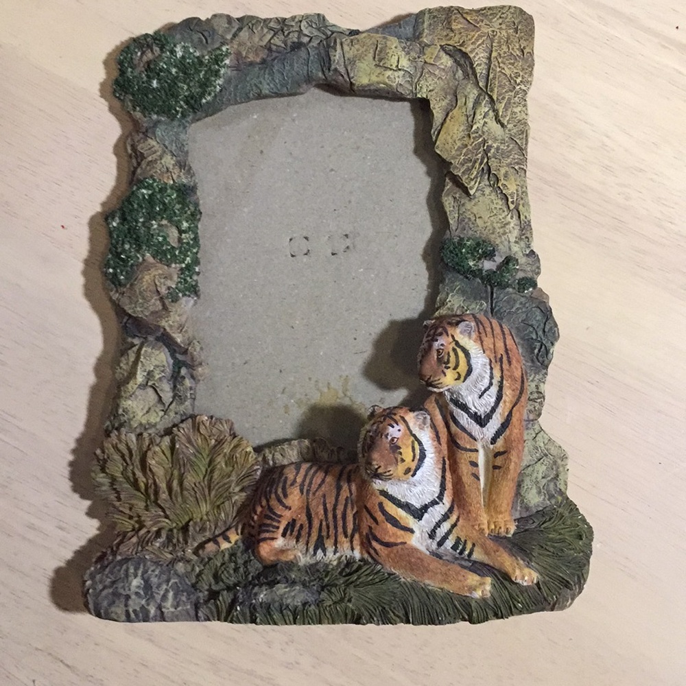 Ceramic picture frame